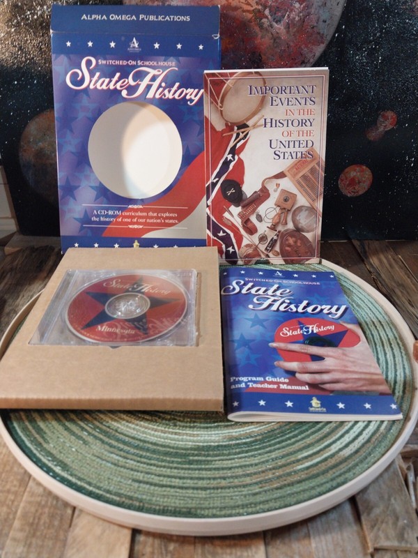 Alpha Omega Switched On Schoolhouse Idaho State History Sealed CD Teacher Manual gallery