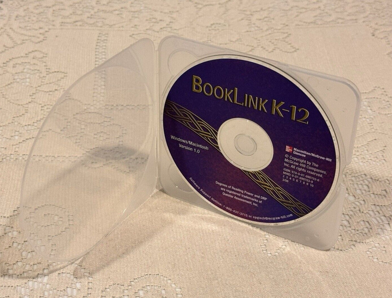 Glencoe Booklink K-12 Windows/Macintosh Version 1.0 CD 2008 Mcmillan/McGraw-Hill gallery