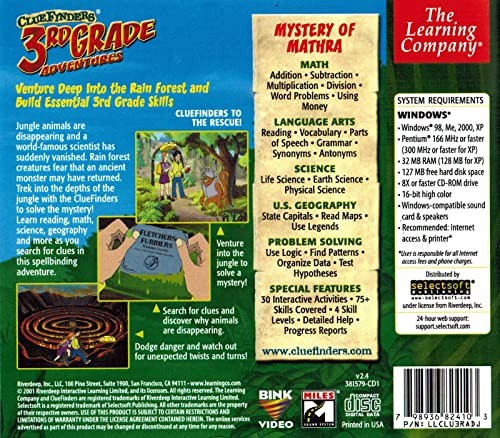 Cluefinders 3rd Grade Adventures - The Mystery of Mathra gallery