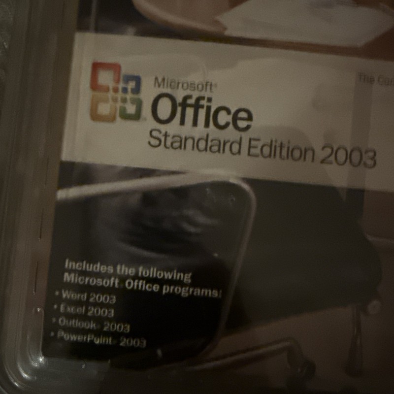 Microsoft Office Standard Edition 2003 Software New Sealed gallery