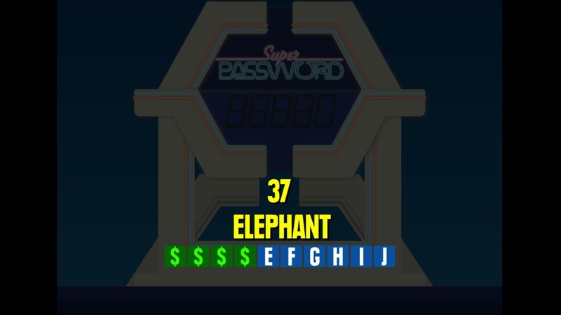 Super Password: Game Show Presentation Software for Windows | Host Your Own! gallery