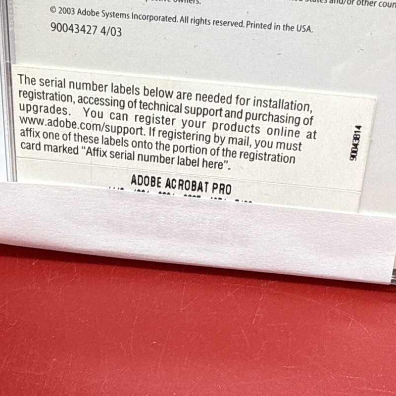 Adobe Acrobat 6.0 Professional For Windows Upgrade Version With Serial Number gallery