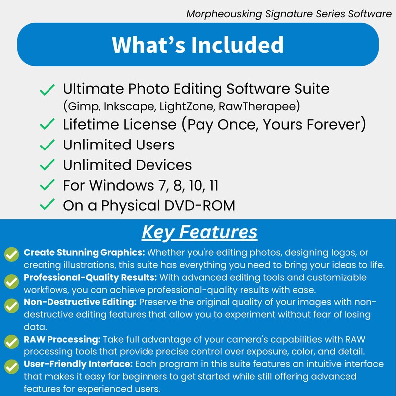 Ultimate Photo Editing Suite for Windows on DVD | Digital Image Editor Software gallery