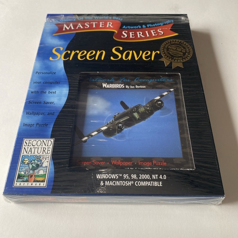 Master Series Screen Saver: Warbirds – New Sealed/FREE SHIIPING