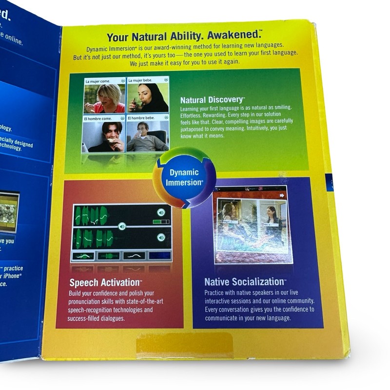 Rosetta Stone Spanish Levels 1-5 Latin America Language Software Open Box gallery