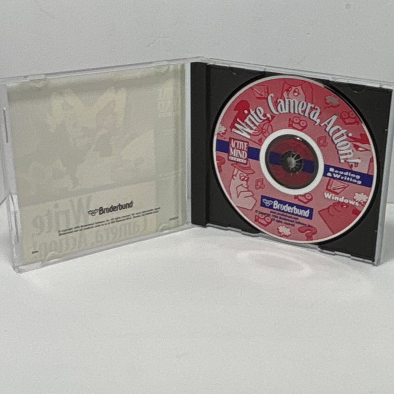 Write, Camera, Action! Reading & Writing Educational CD, Windows/PC gallery