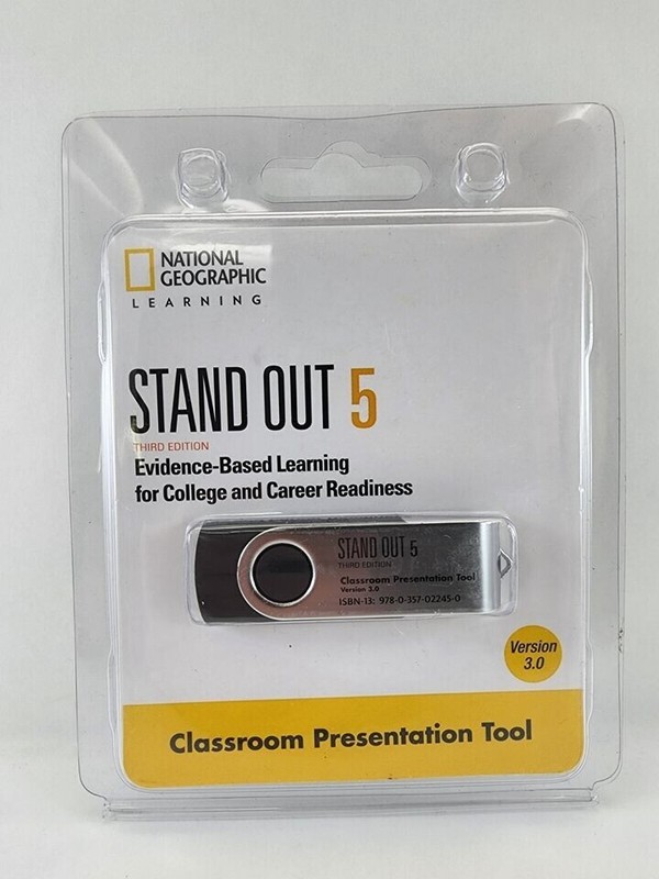 NEW~National Geographic Stand Out 5 3rd Edition Classroom Presentation Tool USB
