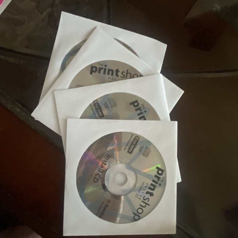 Print Shop Deluxe v22 4 CD Set Box Manual Version 22 Windows XP/2000 Complete VG gallery