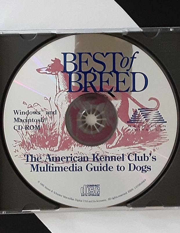 Best of Breed American Kennel Guide to Dogs CD-ROM PC Computer Software Media gallery