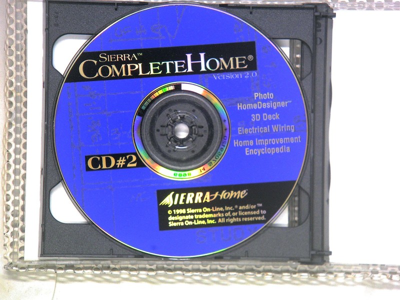 Sierra Complete Home PC CD-Rom Windows 95/ (1997) Architect Software PC 2.0 gallery