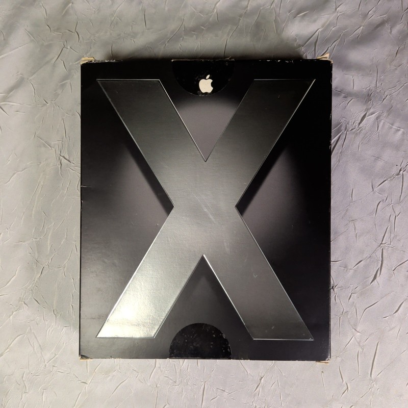 Vtg 2005 Apple Mac OS X 10.4 Tiger (M9639Z/A) Open Box Computer gallery