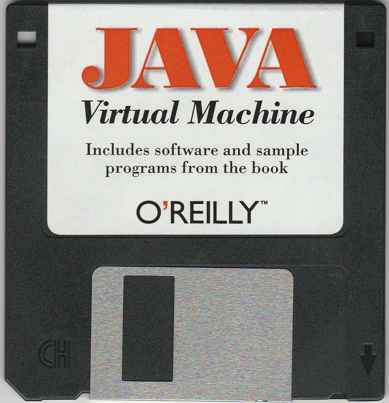 Java Virtual Machine for Windows by O’Reilly ~ 3.5″ disk 1997