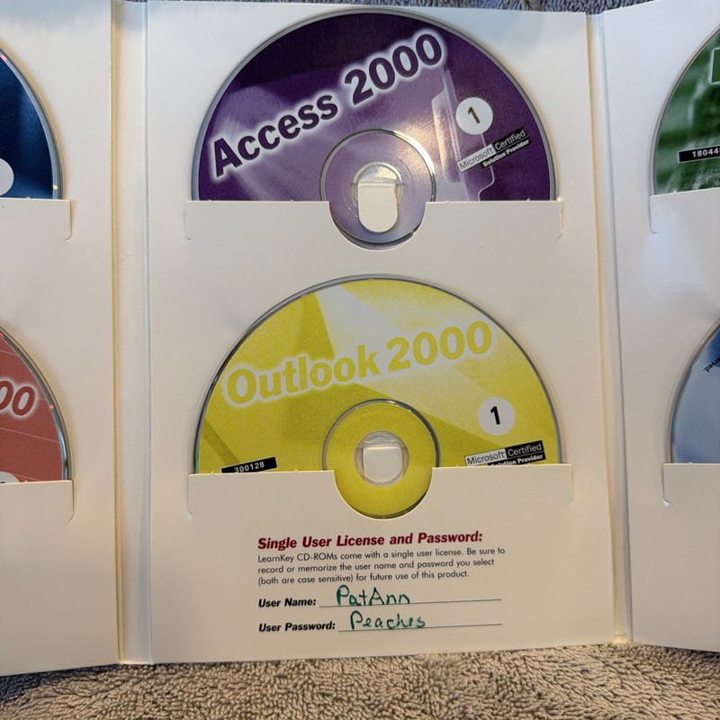 OFFICE 2000 MULTIMEDIA COMPUTER BASED TRAINING ON CD-ROM BY LEARNKEY - NEW gallery