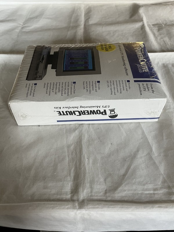 VTG 1993 APC Powerchute Plus Program Advanced UPS Monitoring Software New Sealed gallery