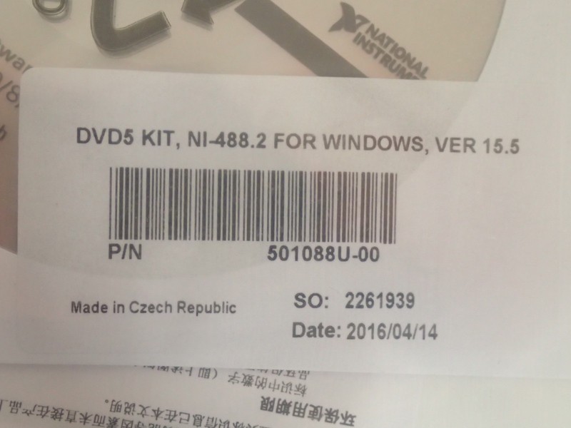 NATIONAL INSTRUMENTS GPIB INSTALATION GUIDE NI-488.2 WINDOWS VER 15.5 DVD5 KIT gallery