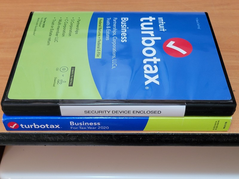 LOOK *New* 2020 TURBOTAX BUSINESS CD for CORPORATION ESTATE TRUST PARTNERSHIP gallery