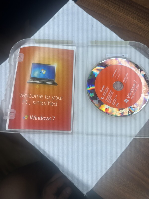 Microsoft Windows 7 Home Premium Upgrade Family Pack For 3 PCs 32 & 64 Bit DVDs gallery