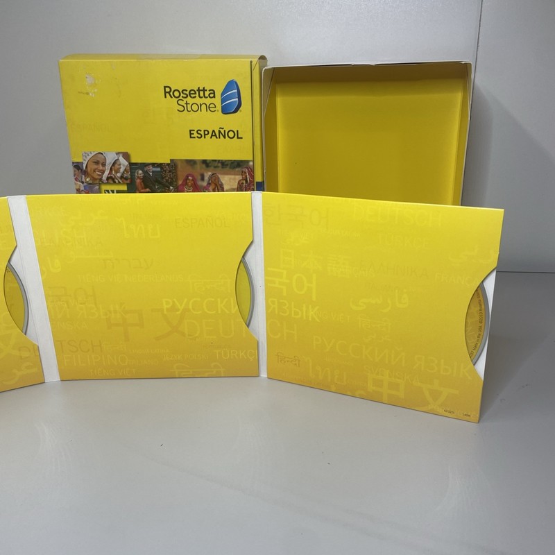 Rosetta Stone: Spanish/Espanol • Level 1-4 Set W Application Disk NO HEADPHONE gallery
