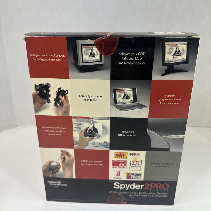 ColorVision Spyder2Pro Professional Color Calibration System For CRT LCD Display gallery