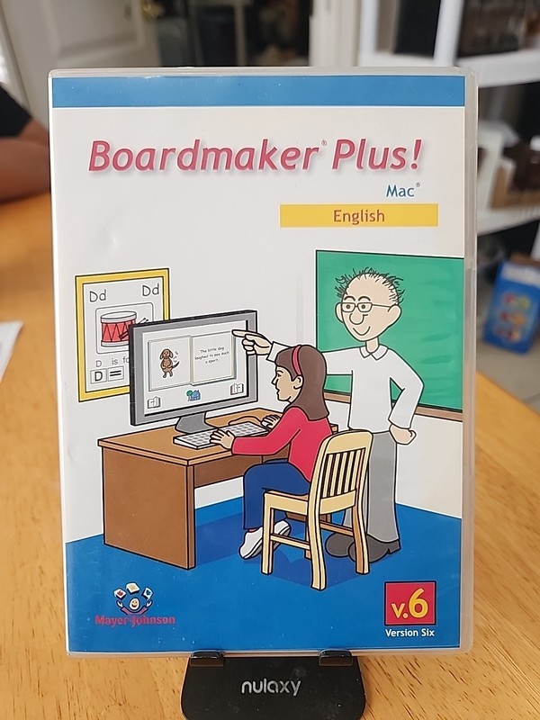 Boardmaker Plus! V.6 MAC [CD-ROM] Mayer-Johnson Rare Software HTF