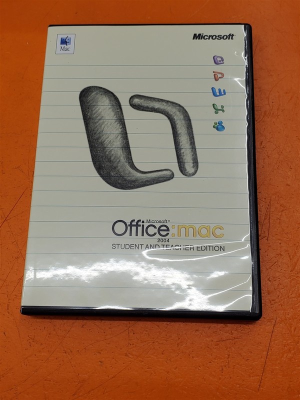 ⭐️⭐️⭐️⭐️⭐️ Microsoft Office Mac 2004 Student and Teacher Edition Software