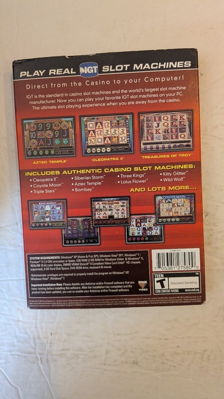 IGT Slots PC Mac Game Lot 2 Pack Cleopatra II 3 Pack Paradise Garden 100 Pandas gallery