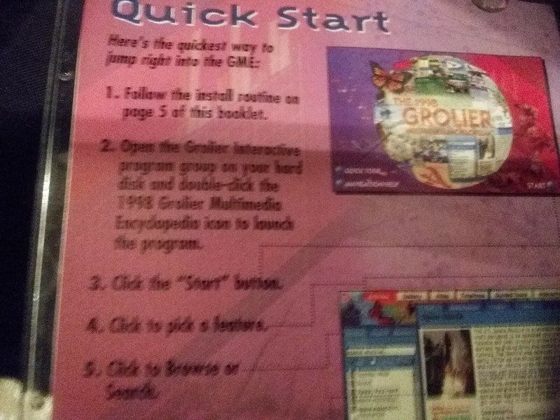 1998 Grolier MULTIMEDIA ENCYCLOPEDIA - PC Software gallery