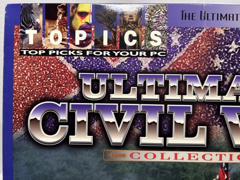 Total Civil War Library 5 CD ROM Set Collectors Edition PC Software Topics NOS gallery