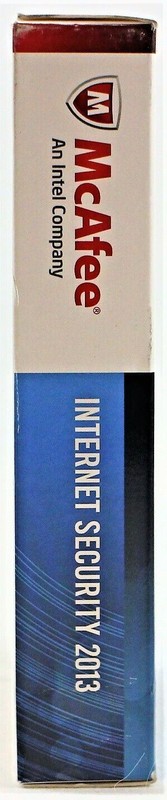 McAfee Internet Security 2013 1 PC Retail Box Disc For Windows XP 7 8 gallery