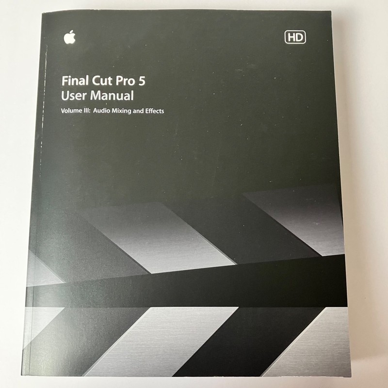 APPLE FINAL CUT PRO 5 SOFTWARE MANUALS WITH SOFTWARE gallery