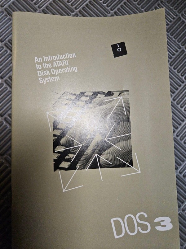 AN INTRODUCTION TO THE ATARI DISK OPERATING SYSTEM (DOS 3) MANUAL