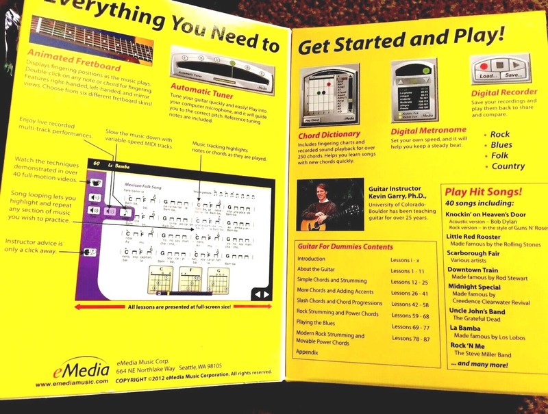 eMedia Guitar For Dummies Interactive Educational Software For All Ages gallery
