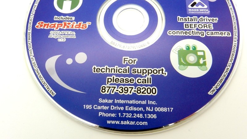 KIDZ CAM Software Suite WIN 95/95/XP Sakar International Inc. 2003 Disc Only gallery
