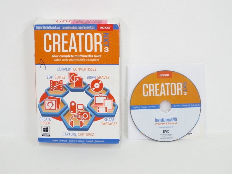 Roxio Creator NXT 3 (Old Version)