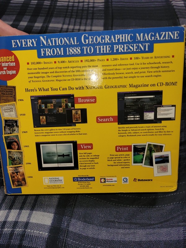 Complete National Geographic Magazine 110 Years 31 CD-ROM Set (1999) gallery