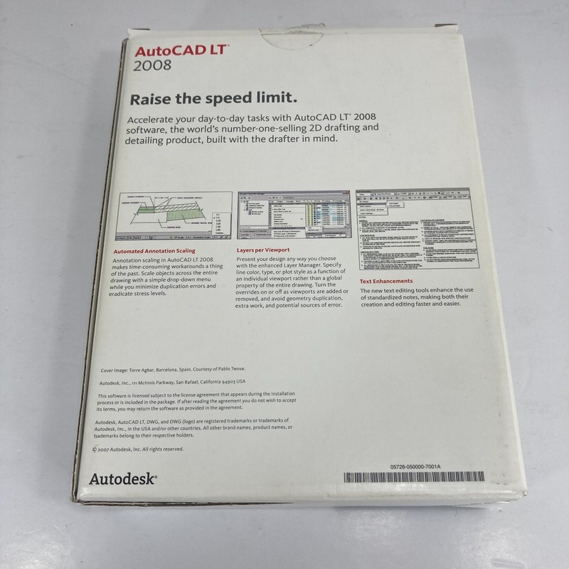 AutoCad LT 2008 Upgrade Design Software for Windows XP / Vista + Serial Number gallery