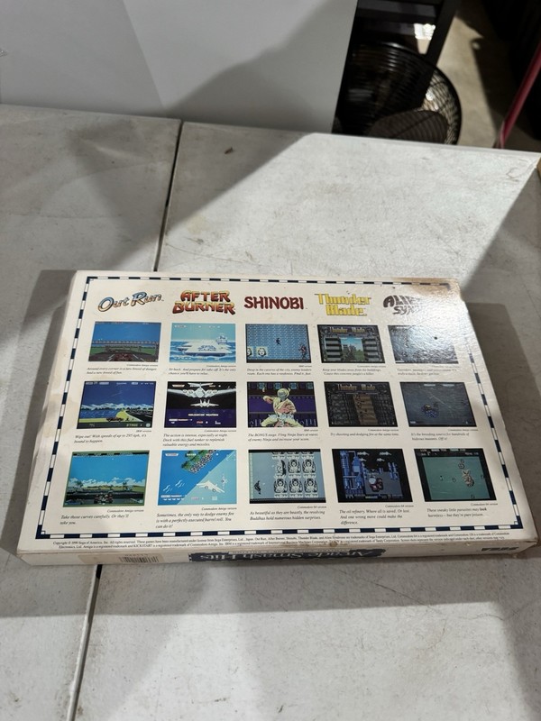 Sega Arcade Smash Hits Commodore 64 BOX ONLY EMPTY gallery