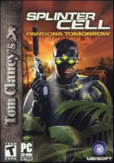Tom Clancy’s Splinter Cell Pandora Tomorrow PC DVD covert acrobatic shooter game