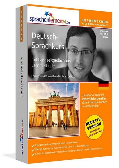 Sprachenlern24.de German Express Language Course: Learning Software on CD-ROM for