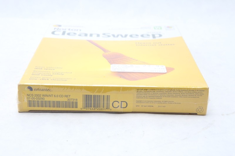Symantec Norton CleanSweep 2002 For Windows Home XP/XP Pro/ NT WS/ Me/98 O32 gallery