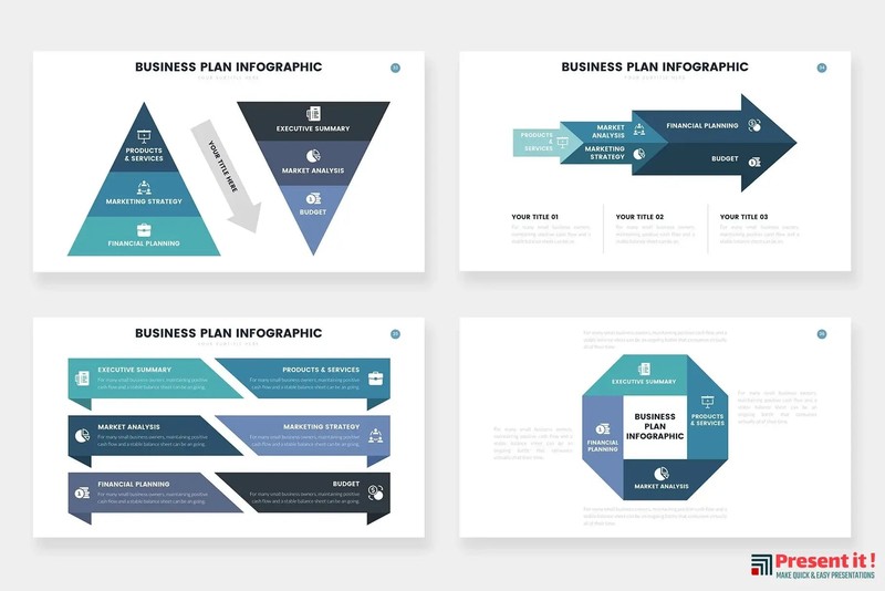 Business Plan Infographics Template gallery