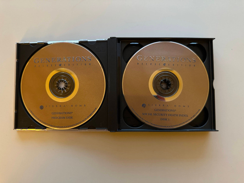 Sierra Home - Generations Grande Suite and Deluxe Edition Family Tree Software gallery