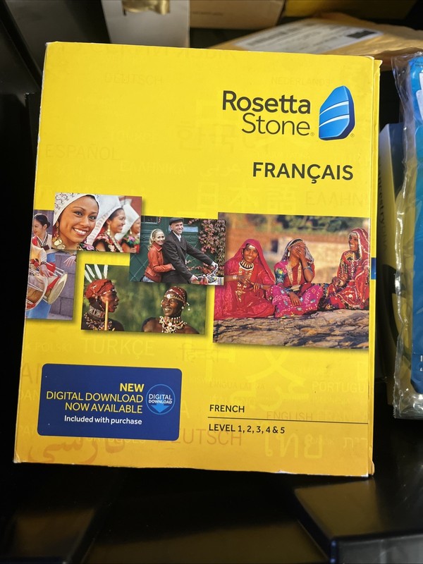 Rosetta Stone V4 TOTALe: French Level 1-5 Set for PC, Mac