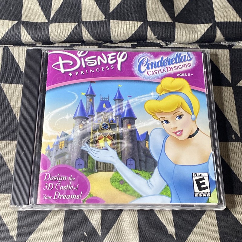 Disney Princess Cinderella’s Castle Designer PC CD-ROM 2003 Windows Game