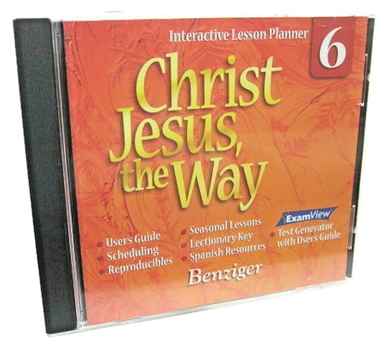 Benziger Grade 6 Christ Jesus The Way Interactive Lesson Planner CD-ROM (2002)