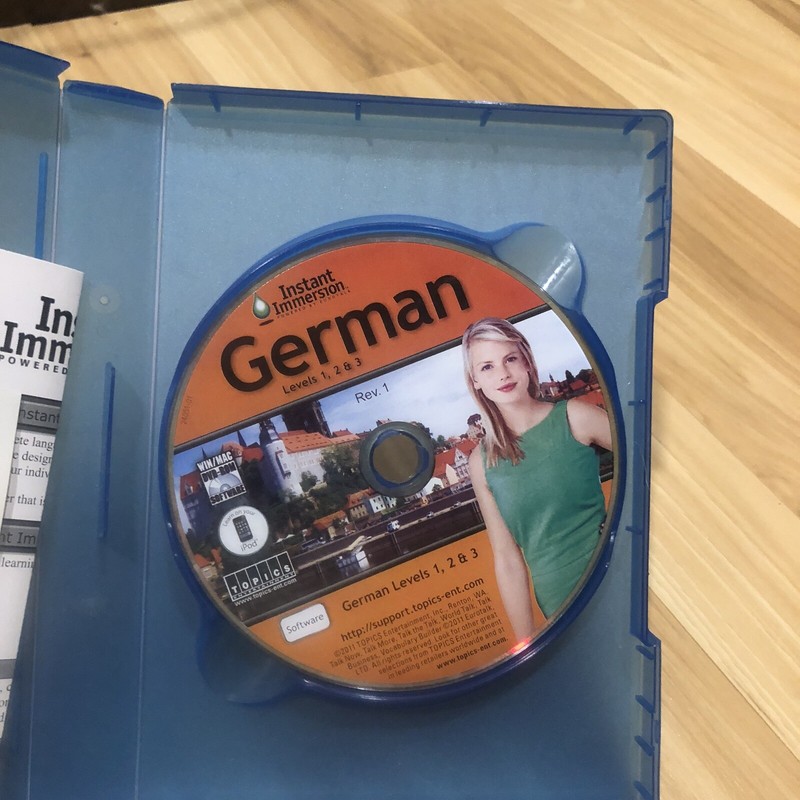 Instant Immersion Learn German For PC & Mac, Levels 1, 2, & 3 CD-ROM MP3 gallery