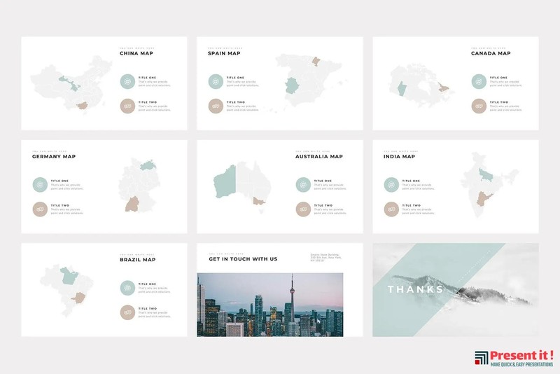 Segoe Keynote Template gallery