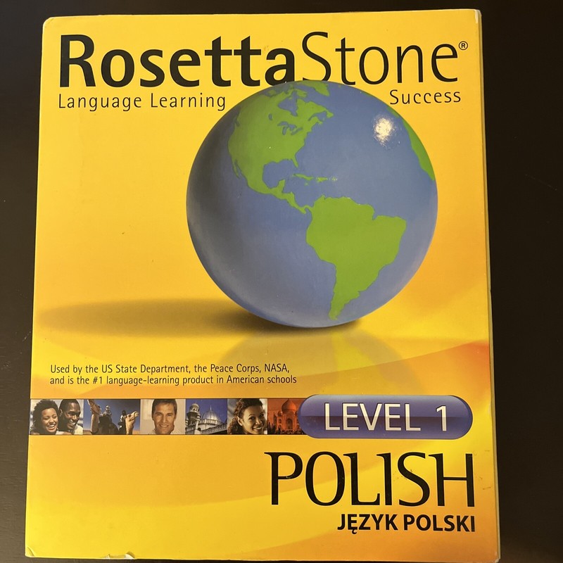 Rosetta Stone level one Polish