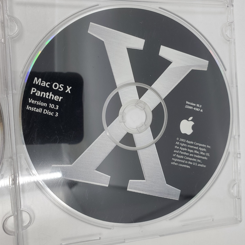 Lot Of 6 Apple Mac Discs, OS X Panther, Xcode Tools, Developer Tools, iPhoto gallery