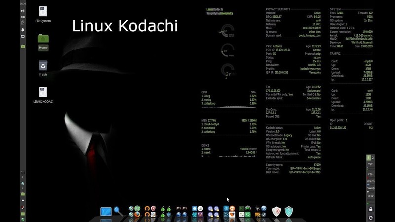 kodachi linux 8.27-AMD64 4gb Live USB Key. Canada Only